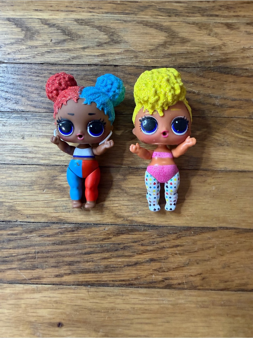 2 L.O.L. Surprise! Loves Mini Sweets Series 2 dolls Blue Boi & Tough chick